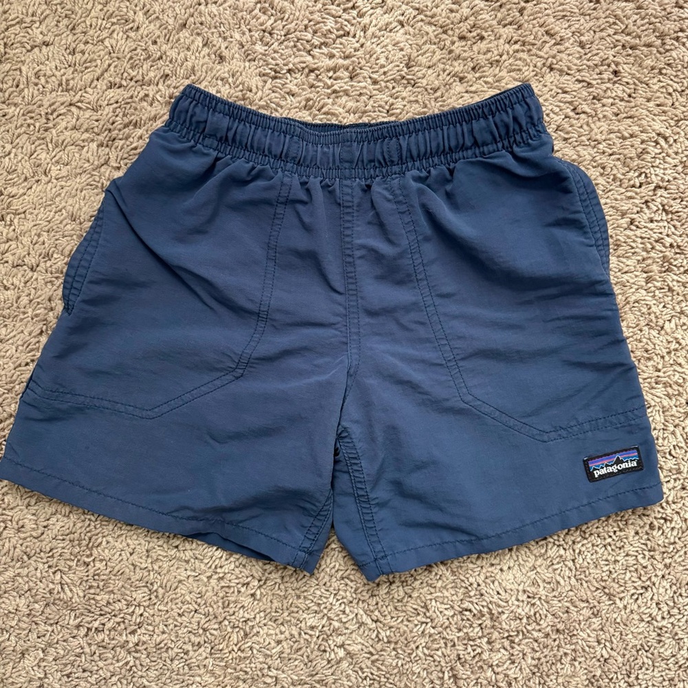Patagonia Kids Navy Baggies Shorts